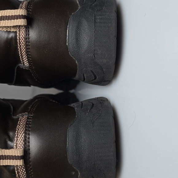 Deer Stags Gorp Hiking Boots Boys Size 1.5M Brown Thinsulate Insulation Leather - Picture 14 of 16